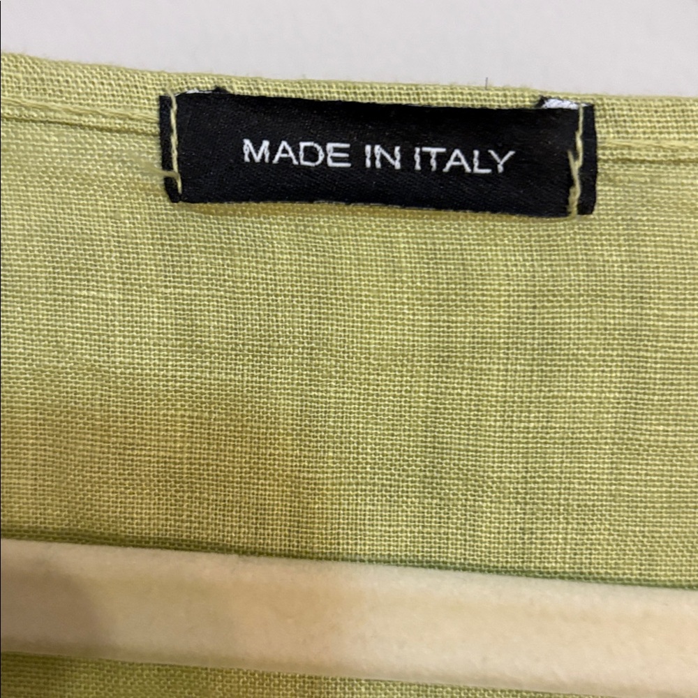 Made in Italy linen swing top - Picture 2 of 3